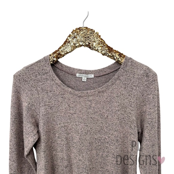 Green Envelope Women's Crewneck Heater Pink Small - Picture 2 of 8